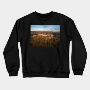 Stirling Castle Ariel View Crewneck Sweatshirt